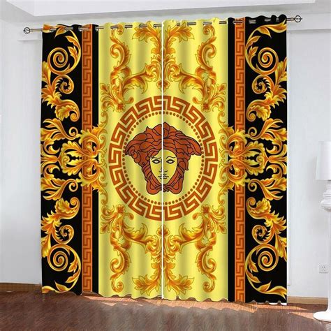 versace design curtains|versace style home decor.